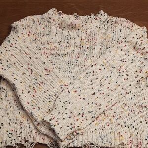 Pink Lily Colorful Knit Sweater